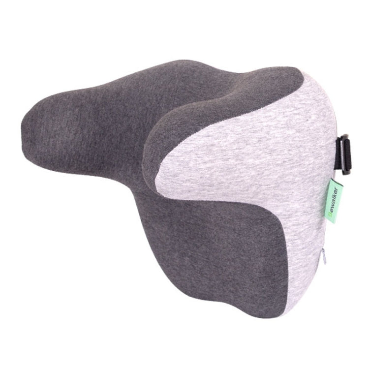 BEWALKER Car Headrest Memory Foam Neck Support Pillow Car Seat Cervical Cushion(Grey) - Seat Accessories by BEWALKER | Online Shopping South Africa | PMC Jewellery | Buy Now Pay Later Mobicred