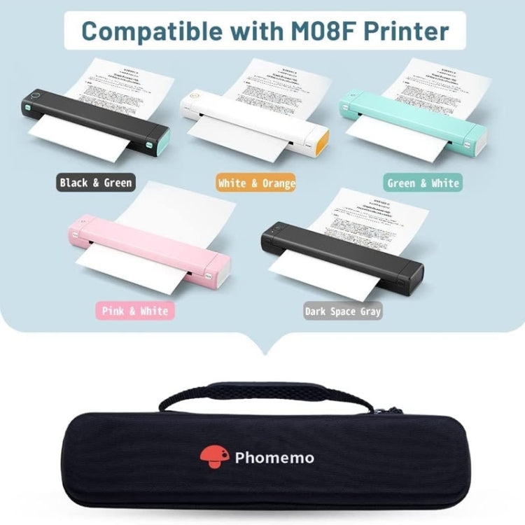 Phomemo Portable Storage Bag For M08F / P831 Printer(Gray) - Others by Phomemo | Online Shopping South Africa | PMC TechLife | Buy Now Pay Later Mobicred