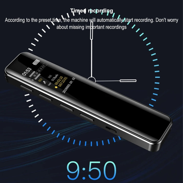 G1 0.96-Inch IPS Color Screen HD Smart Mini Noise Reduction Timer Recorder, Capacity: 8GB - Recording Pen by PMC Jewellery | Online Shopping South Africa | PMC Jewellery | Buy Now Pay Later Mobicred