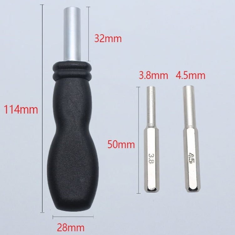 For N64/NGC/SFC Game Console Disassembly Hardware Tools Screwdriver Accessories, Model: 4.5mm Sleeve - Screwdriver by PMC Jewellery | Online Shopping South Africa | PMC Jewellery