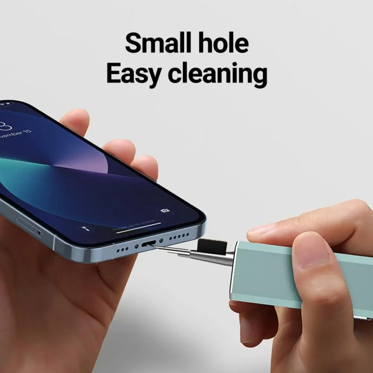 Headphone Keyboard Cleaning Kit with Capacitive Touch Pen(Black) - Other Accessories by PMC TechLife | Online Shopping South Africa | PMC TechLife | Buy Now Pay Later Mobicred