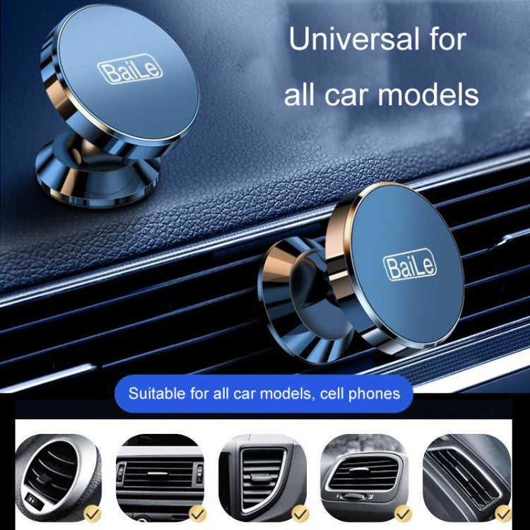 BaiLe Magnetic Car Phone Holder Universal Car Dashboard Fixed Navigation Bracket, Color: Buckle Black - Car Holders by BaiLe | Online Shopping South Africa | PMC Jewellery | Buy Now Pay Later Mobicred