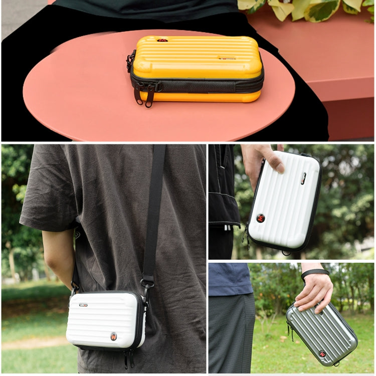 For Insta360 X5 / X4 aMagisn Storage Bag Hard Shell Protective Case(Gray) - free shipping - PMC TechLife - Order now!