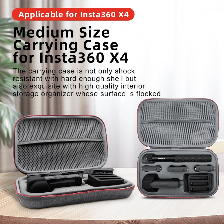 For Insta360 X4 aMagisn Medium Storage Bag Clutch Bag Protective Case - Case & Bags by aMagisn | Online Shopping South Africa | PMC Jewellery