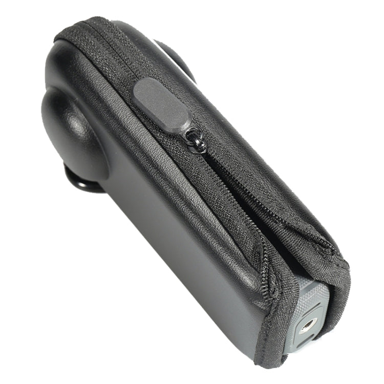 For Insta360 X4 Mini Storage Case PU Bag Sport Camera Protector With Hook(Black) - Case & Bags by PMC TechLife | Online Shopping South Africa | PMC TechLife | Buy Now Pay Later Mobicred