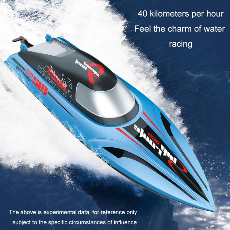 812 High-Speed RC Boat Large Horsepower Speedboat Long Endurance Waterproof Boys Water Toy Dual Batteries(Orange) - RC Boats by PMC Jewellery | Online Shopping South Africa | PMC Jewellery | Buy Now Pay Later Mobicred