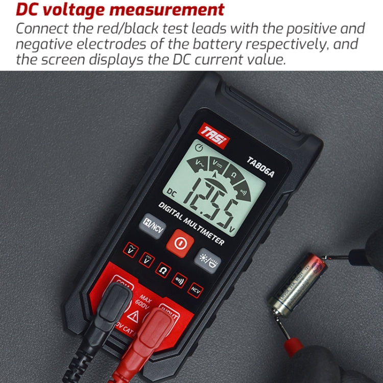 TASI TA806A Fully Automatic Universal Table Home Portable Automatic Recognition Universal Table - Current & Voltage Tester by TASI | Online Shopping South Africa | PMC TechLife | Buy Now Pay Later Mobicred