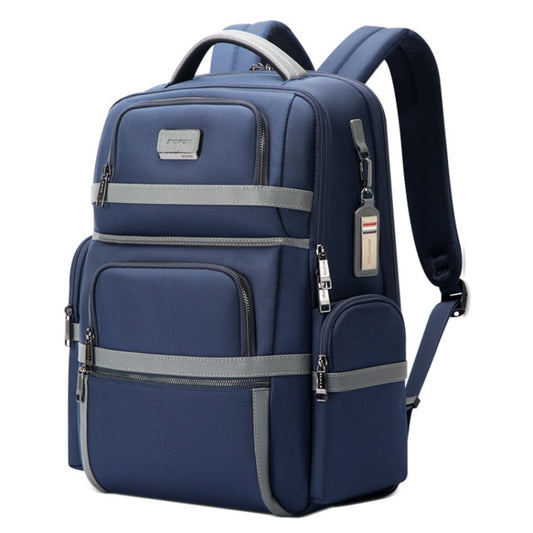 Bopai 61-121601 Large Capacity Waterproof Business Laptop Backpack With USB+Type-C Port(Blue) - Backpack by Bopai | Online Shopping South Africa | PMC Jewellery | Buy Now Pay Later Mobicred