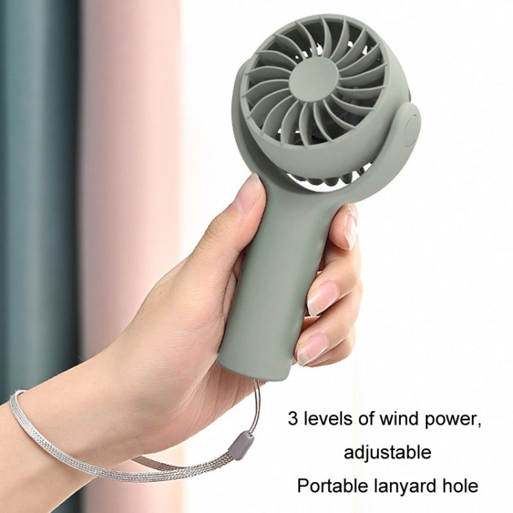 Mini Handheld Small Fan Rechargeable Mute Desktop Portable Fan(Pink) - Electric Fans by PMC TechLife | Online Shopping South Africa | PMC TechLife | Buy Now Pay Later Mobicred