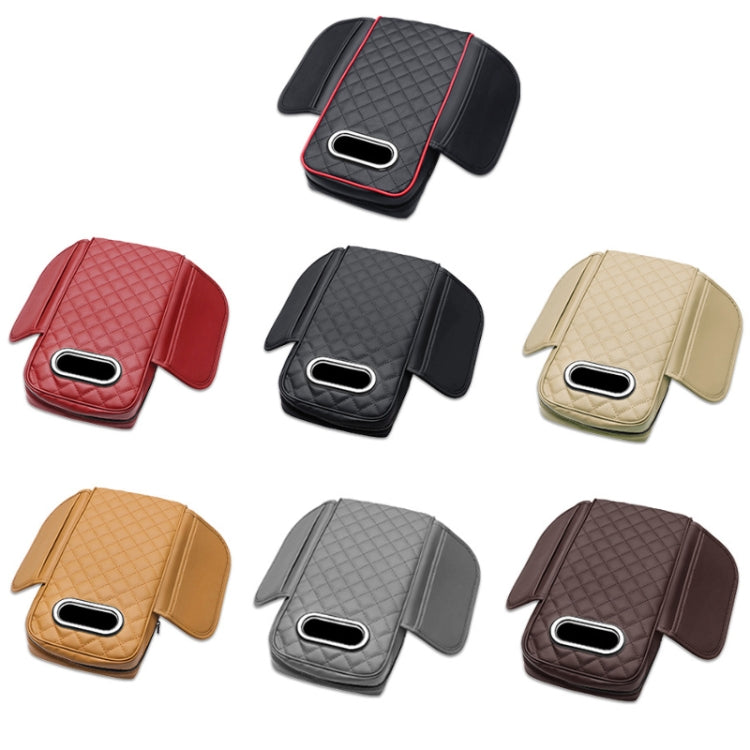 Car Armrest Box Booster Pad Widened Interior Tissue Box, Color: Beige - Stowing Tidying by PMC TechLife | Online Shopping South Africa | PMC TechLife | Buy Now Pay Later Mobicred