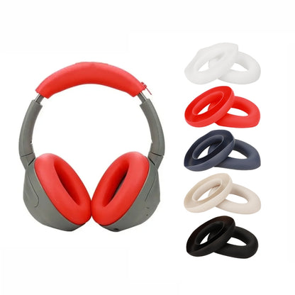 For Sony ULT Wear WH-Ult900N Headset 1pair Silicone Ear Pads Cushion Cover(Black) - Earmuff & Pad by PMC Jewellery | Online Shopping South Africa | PMC Jewellery | Buy Now Pay Later Mobicred