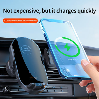 Car Air Outlet Smart Induction Wireless Charging Mobile Phone Holder(Black 66W) - Wireless Charger Holders by PMC Jewellery | Online Shopping South Africa | PMC Jewellery | Buy Now Pay Later Mobicred