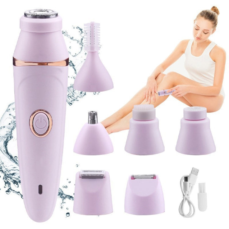 7 In 1 Multifunction Women Shaver USB Charging Epilator Eyebrow Trimmer(White) - free shipping - PMC TechLife - Order now!