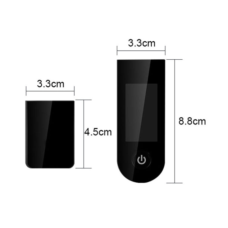 For Xiaomi M365 Pro Instrument Surface Cover With Double-sided Glue Display Panel Electric Scooter Accessories - Accessories & Parts by PMc TechLife | Online Shopping South Africa | PMc TechLife | Buy Now Pay Later Mobicred
