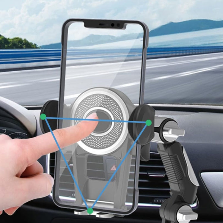 Universal Long Tube 3 Joints Adjustable Car Water Cup Position Cell Phone Holder(S0666A Silver) - Car Holders by PMC TechLife | Online Shopping South Africa | PMC TechLife | Buy Now Pay Later Mobicred