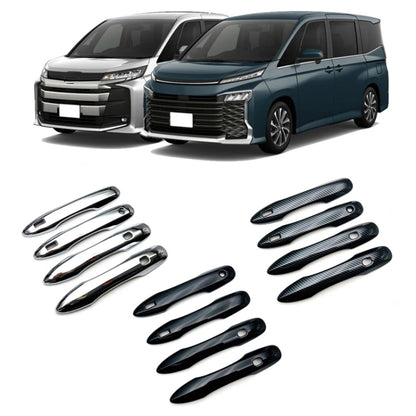 For Toyota 2022 Noah/Voxy 90 Series Right Hand Drive Door Handle Protection Cover Patch(Piano Black) - Decorative Strip by PMC Jewellery | Online Shopping South Africa | PMC Jewellery | Buy Now Pay Later Mobicred