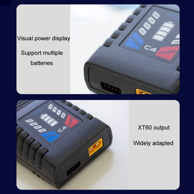 ToolkitRC C4 50W Drones Simple Li-Po Battery Balance Charger(EU Plug) - Charger by ToolkitRC | Online Shopping South Africa | PMC Jewellery | Buy Now Pay Later Mobicred