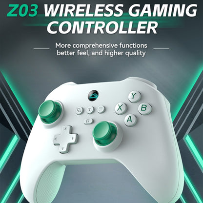 Z03 Wireless Bluetooth Game Controller For Switch / IOS / Android / PC / PS3 / PS4, Spec: White+Bracket - Gamepads by PMC Jewellery | Online Shopping South Africa | PMC Jewellery | Buy Now Pay Later Mobicred