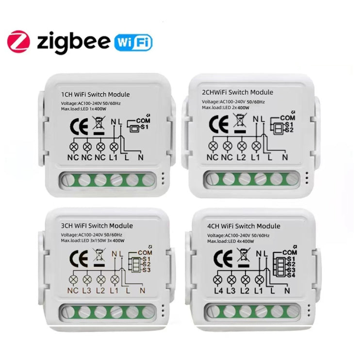 2CH Zigbee Smart Switch Module For Alexa / Google Home / Tuya Smart Life APP - Smart Switch by PMC Jewellery | Online Shopping South Africa | PMC Jewellery | Buy Now Pay Later Mobicred