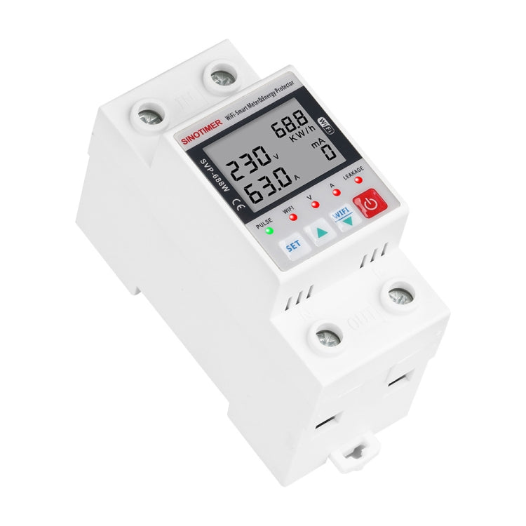 SINOTIMER SVP-688W  TUYA APP WiFi Smart Circuit Breaker Over Under Voltage Protector - free shipping - PMC TechLife - Order now!