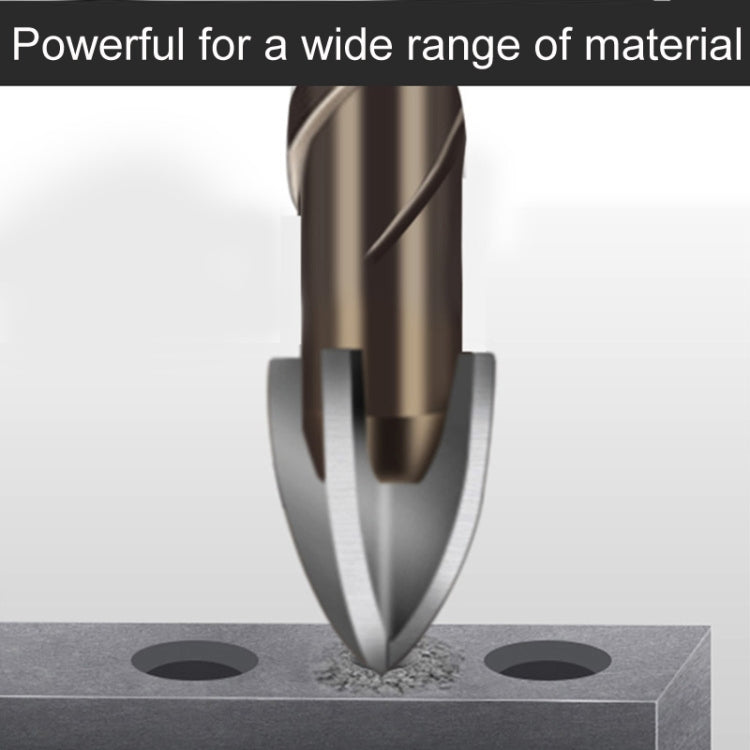 3mm Hexagonal Shank Spiral Flute Cross Alloy Drill Bits Glass Tile Four Edge Drivers - Drill & Drill Bits by PMC TechLife | Online Shopping South Africa | PMC TechLife | Buy Now Pay Later Mobicred