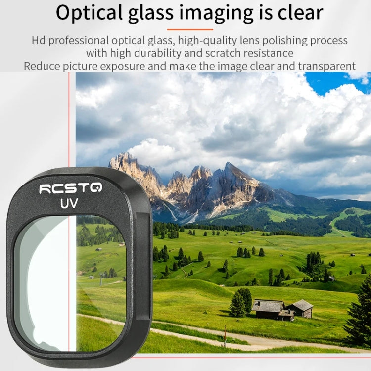 For DJI Mini 4 Pro RCSTQ Filter HD Protective Mirror Drone Accessories, Style: UV - Mavic Lens Filter by RCSTQ | Online Shopping South Africa | PMC Jewellery | Buy Now Pay Later Mobicred