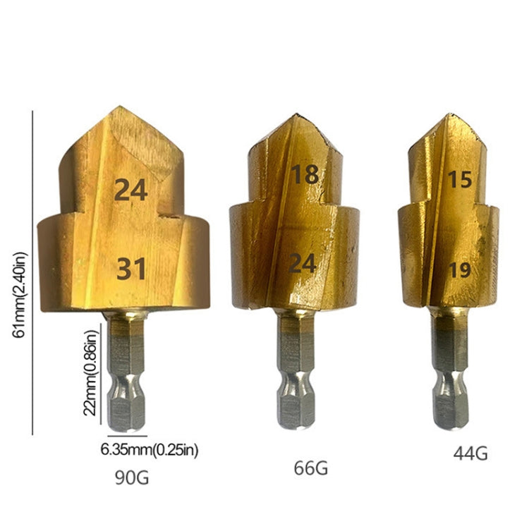 Hexagonal Shank PPR Step Drill Bits Leak Repairing And Connecting Tools, Model: #25 - Drill & Drill Bits by PMc TechLife | Online Shopping South Africa | PMc TechLife | Buy Now Pay Later Mobicred