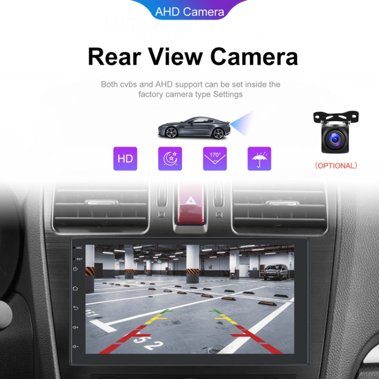 9inch Android 13.0 Dual Butt Universal Wireless Carplay Car Navigation Center Control All-In-One Monitor(Standard+AHD Camera) - Car MP3 & MP4 & MP5 by PMC Jewellery | Online Shopping South Africa | PMC Jewellery | Buy Now Pay Later Mobicred