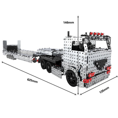 2011pcs / Box ZBToys Building Blocks Mechanical Toys Hand-Assembled Remote Control Trailer Metal Model - RC Cars by ZBToys | Online Shopping South Africa | PMC Jewellery | Buy Now Pay Later Mobicred