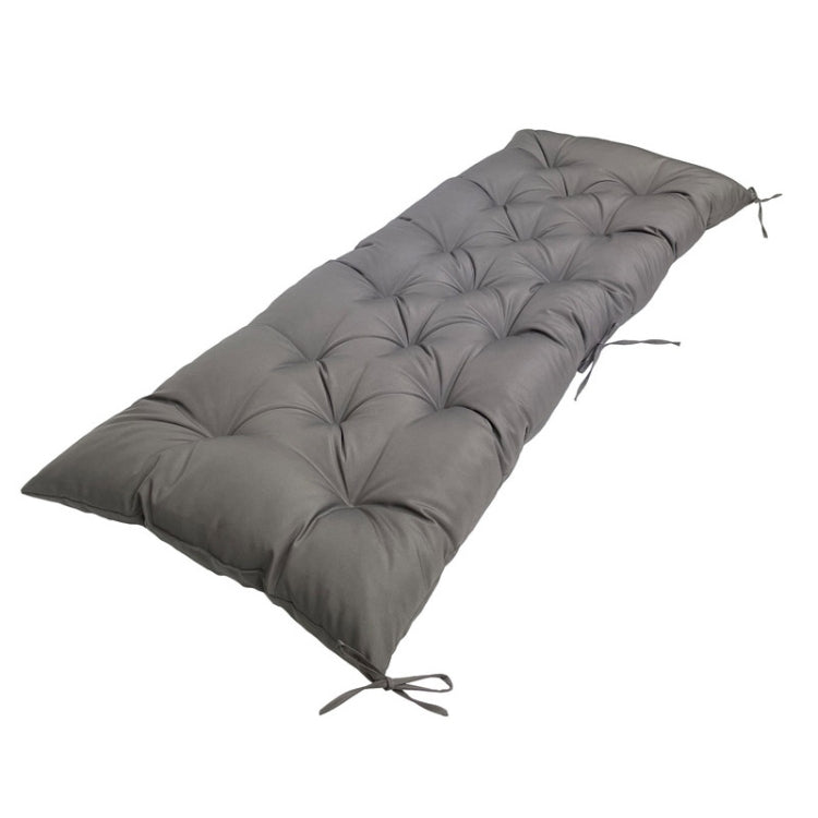 120x50x8cm Outdoor Bench Waterproof Sunscreen Thickened Soft Cushion(Dark Gray) - free shipping - PMc TechLife - Order now!