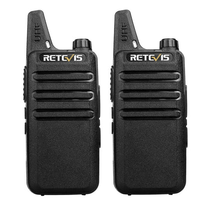 RETEVIS RT22 Hotel Mini Charging Two-Way Wireless Intercom Walkie Talkie(EU Frequency no Plug) - Handheld Walkie Talkie by RETEVIS | Online Shopping South Africa | PMC Jewellery | Buy Now Pay Later Mobicred