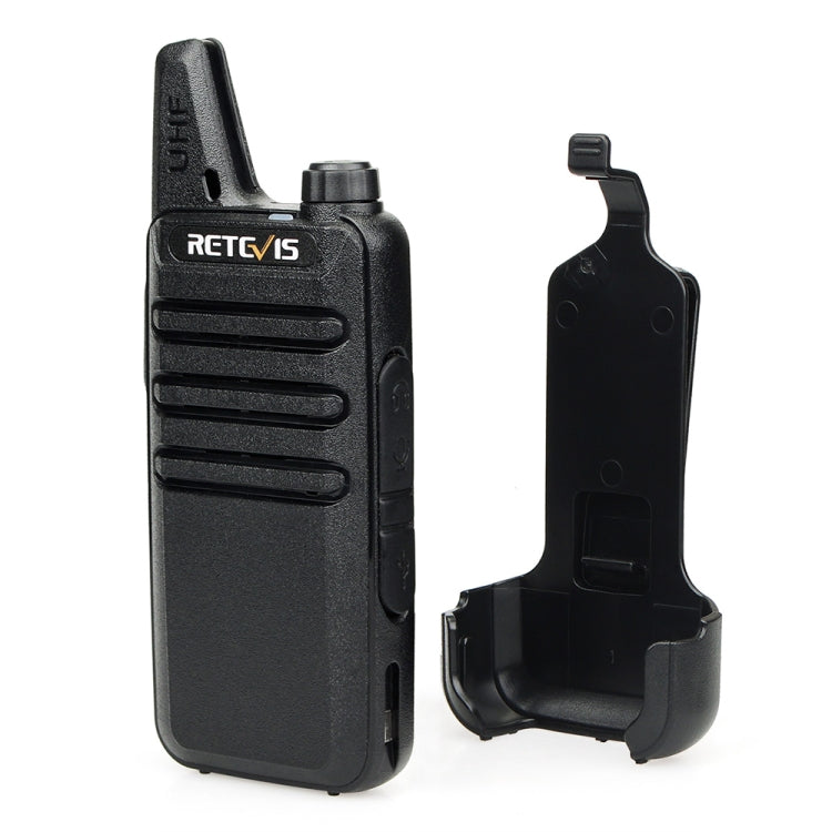 RETEVIS RT22 Hotel Mini Charging Two-Way Wireless Intercom Walkie Talkie(EU Frequency no Plug) - Handheld Walkie Talkie by RETEVIS | Online Shopping South Africa | PMC Jewellery | Buy Now Pay Later Mobicred