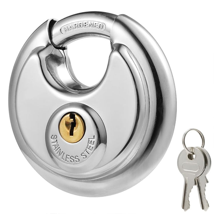 60mm Household Anti-Theft Rust-Proof And Waterproof Pure Copper Core Round Padlock - Padlocks by PMc TechLife | Online Shopping South Africa | PMc TechLife | Buy Now Pay Later Mobicred