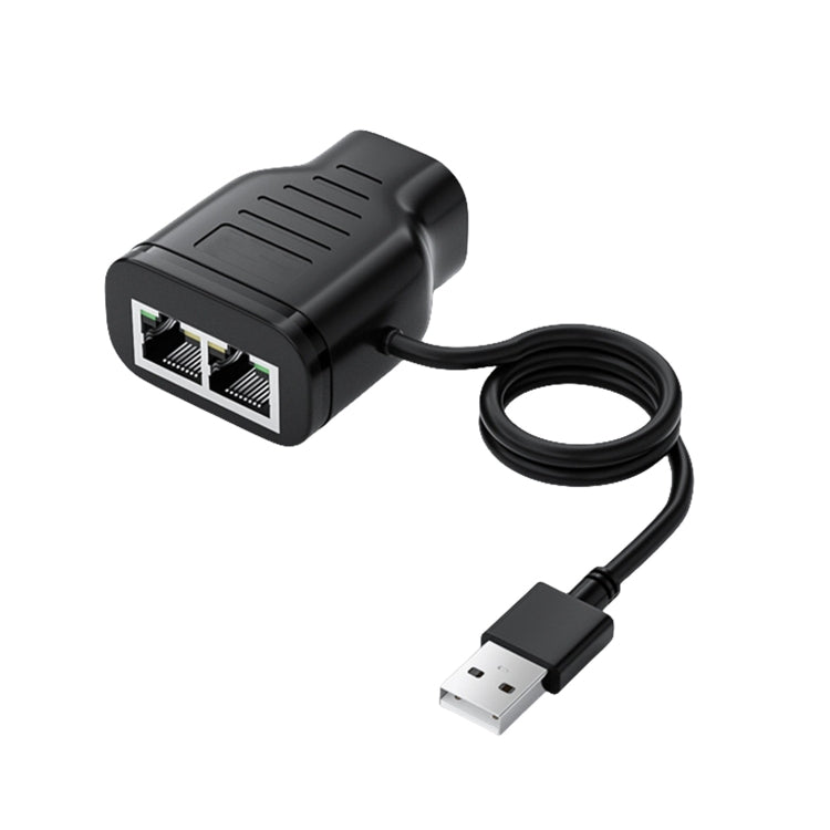 Network 1 In 2 Sharer RJ45 1 To 2 Network Splitter - Network Hubs by PMC Jewellery | Online Shopping South Africa | PMC Jewellery | Buy Now Pay Later Mobicred