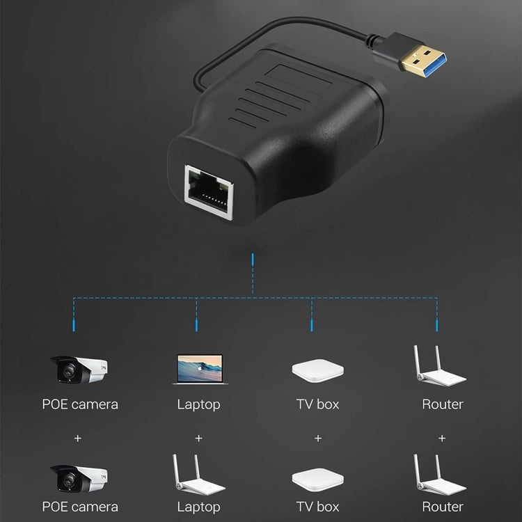 Network 1 In 2 Sharer RJ45 1 To 2 Network Splitter - Network Hubs by PMC Jewellery | Online Shopping South Africa | PMC Jewellery | Buy Now Pay Later Mobicred