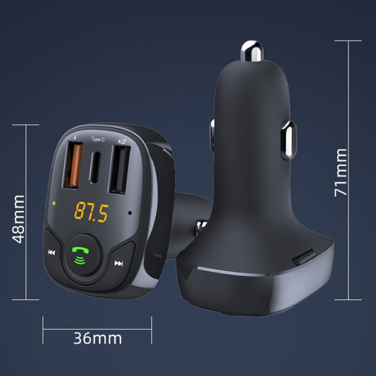 36W Car Bluetooth MP3 Player FM Transmitter Multifunctional Car Charger, Model: S-15PD - Bluetooth Car Kits by PMC TechLife | Online Shopping South Africa | PMC TechLife | Buy Now Pay Later Mobicred