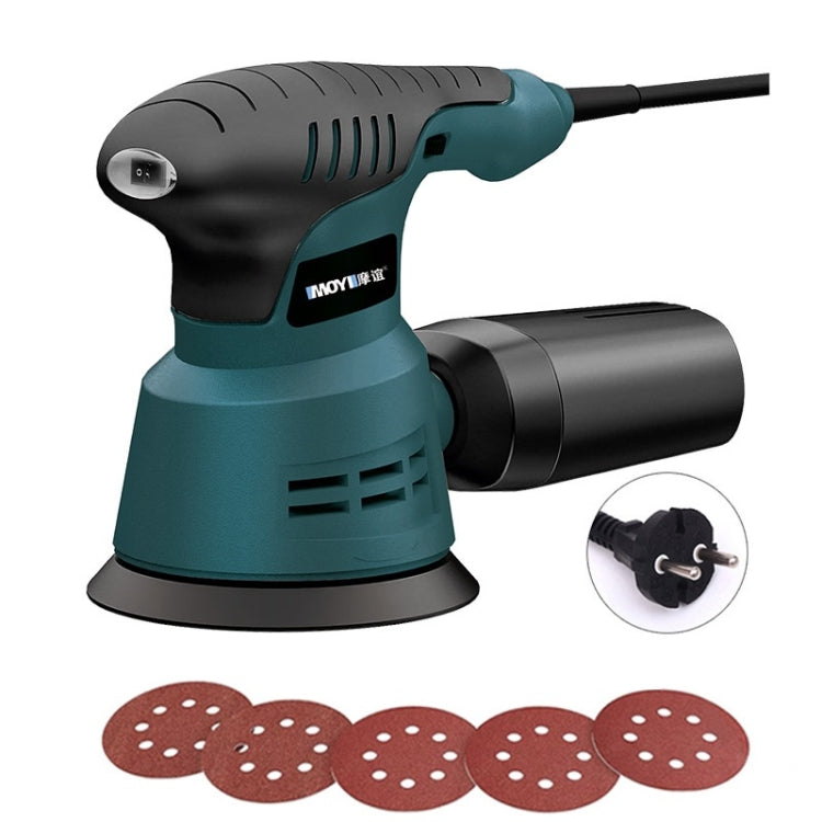 5pcs /Set EU Plug MOYI Small Polishing Sandpaper Machine Woodworking Electric Disc Sander - free shipping - PMc TechLife - Order now!