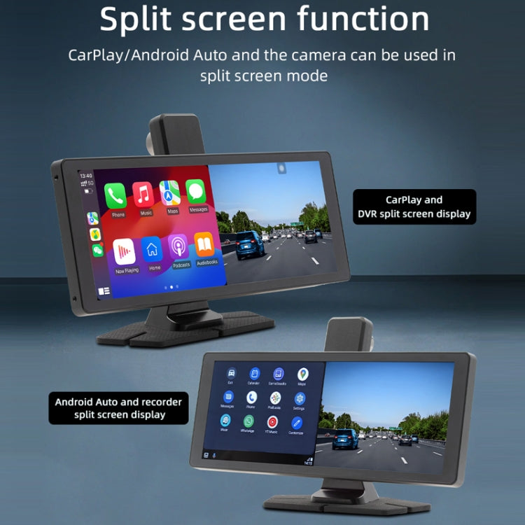 Car Bluetooth Portable DVR Monitor Support Carplay/Android Auto, Specifications: Display - Car MP3 & MP4 & MP5 by PMC Jewellery | Online Shopping South Africa | PMC Jewellery | Buy Now Pay Later Mobicred