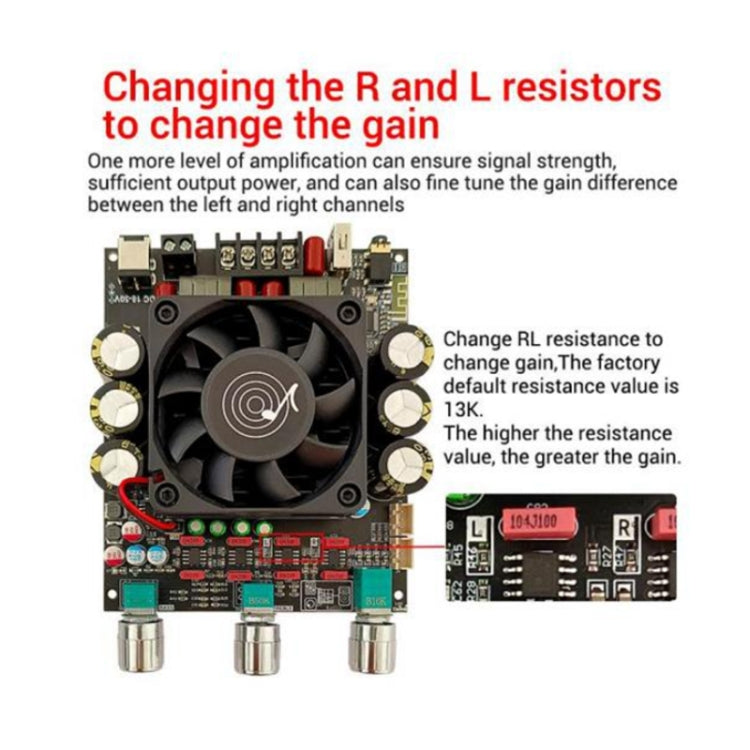 HIFI Dual-Channel High-Power TPA3255 Digital Amplifier Board(Split Type) - Breadboard / Amplifier Board by PMC TechLife | Online Shopping South Africa | PMC TechLife | Buy Now Pay Later Mobicred