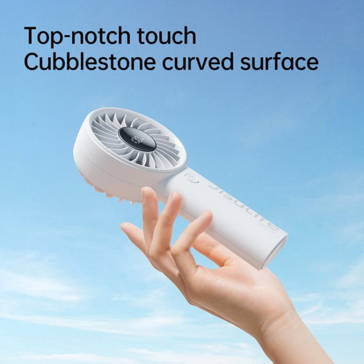 JisuLife Life4 Handheld Portable Small Rechargeable Fan, Battery Capacity: 5000mAh Gray - Electric Fans by JisuLife | Online Shopping South Africa | PMC Jewellery | Buy Now Pay Later Mobicred