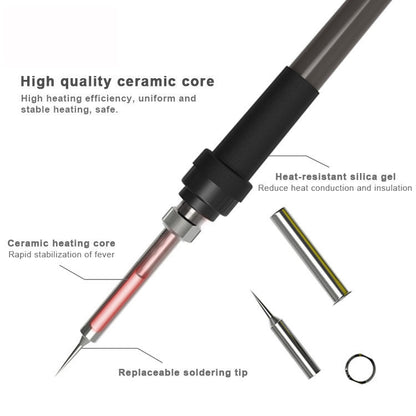 BAKU BA-898A+ 2-In-1 Soldering Station Hot Air Station Adjustable Temperature US Plug 110V - Electric Soldering Iron by BAKU | Online Shopping South Africa | PMC Jewellery | Buy Now Pay Later Mobicred