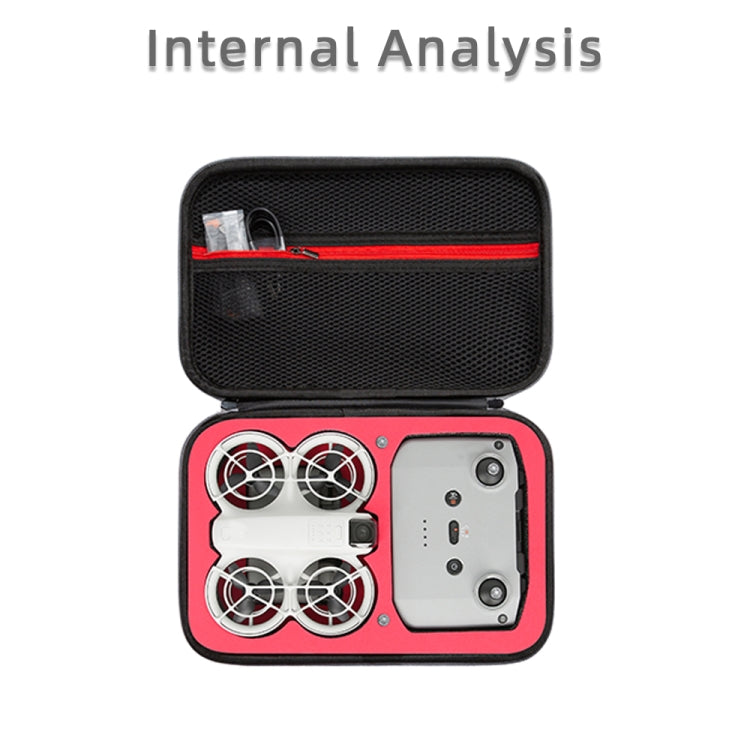 For DJI Neo Fly More Combo Carrying Case Handbag Protective Box(Black + Red Inner) - free shipping - PMC TechLife - Order now!