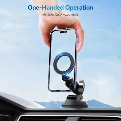 TELESIN Magnetic Suction Car Phone Mount 360 Degree Rotation Phone Holder - Car Holders by TELESIN | Online Shopping South Africa | PMC Jewellery | Buy Now Pay Later Mobicred