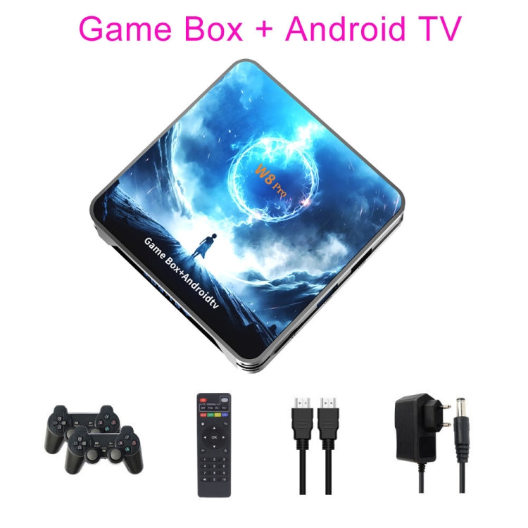 W8PRO 64G Dual System HD Wireless Joystick Retro Gaming Console With 36000+ Games AU Plug - Pocket Console by PMC Jewellery | Online Shopping South Africa | PMC Jewellery | Buy Now Pay Later Mobicred