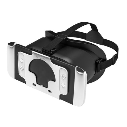 DEVASO Compatible With Switch / Switch OLED Gaming Console VR Glasses(Black White) - VR Headset by DEVASO | Online Shopping South Africa | PMC Jewellery | Buy Now Pay Later Mobicred