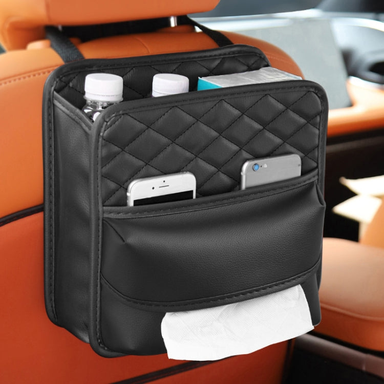 2 In 1 Car Seat Back Storage Hanging Tissue Bag, Style: Enlarged - Stowing Tidying by PMC Jewellery | Online Shopping South Africa | PMC Jewellery | Buy Now Pay Later Mobicred