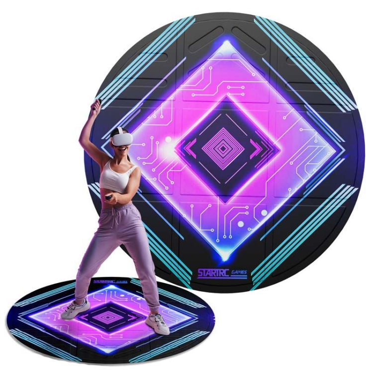 STARTRC GAMES VR Glasses Sport Game Simulation Floor Mat(Purple) - free shipping - PMC Jewellery - Order now!