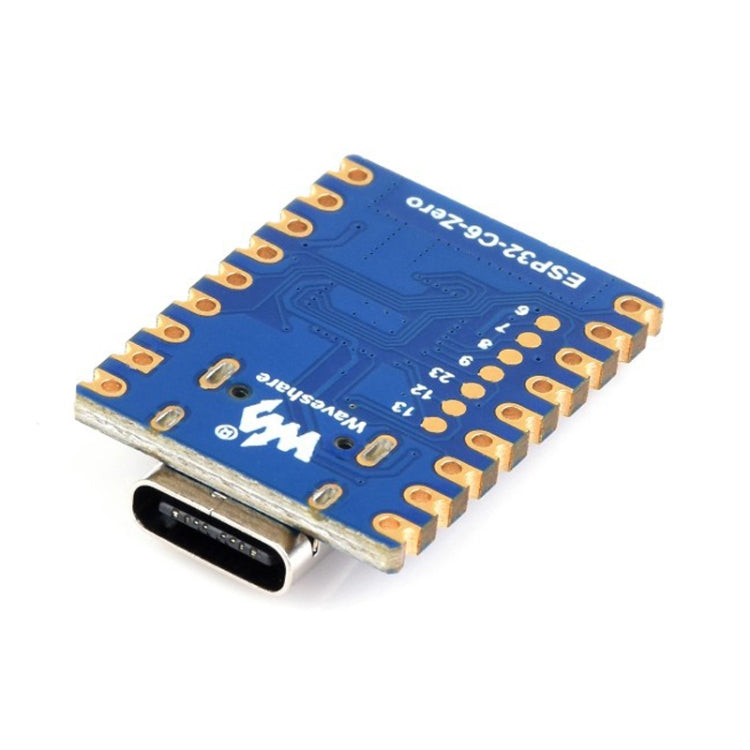 Waveshare ESP32-C6 Mini WiFi 6 & Bluetooth 5 Dual Processors Development Board, Spec: Zero - Boards & Shields by Waveshare | Online Shopping South Africa | PMC Jewellery | Buy Now Pay Later Mobicred