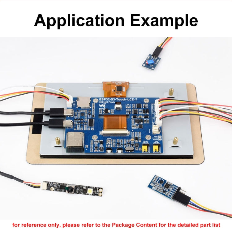 Waveshare ESP32-S3 7-Inch 800 X 480 Touch Display Development Board(27078) - free shipping - PMC Jewellery - Order now!