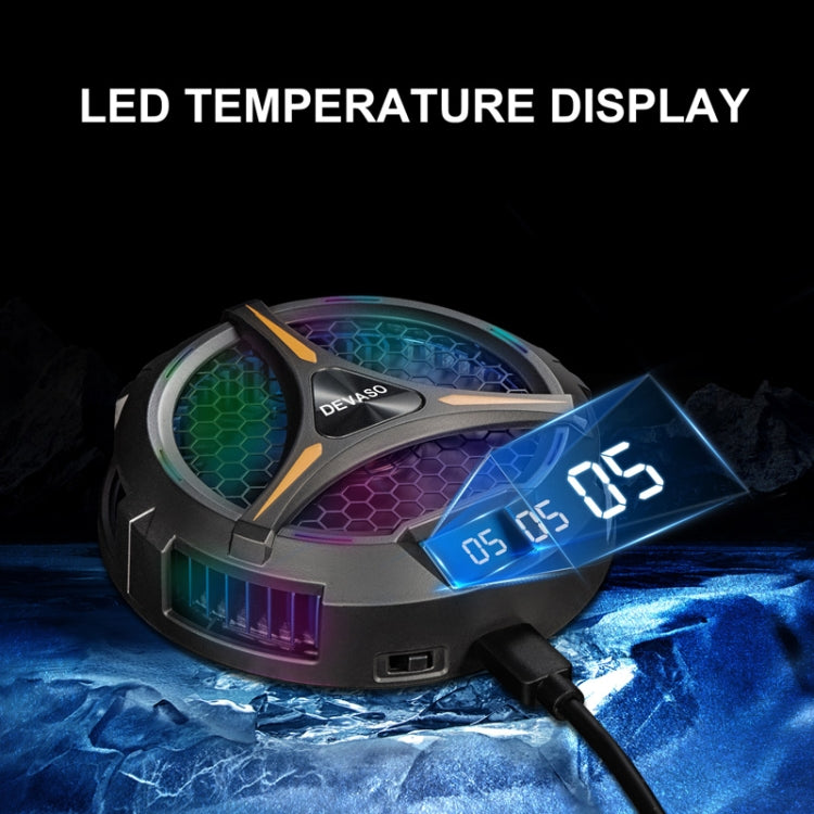 For Steam Deck / Steam Deck OLED DEVASO Game Console Digital Display Metal Semiconductor Heat Sink - Other Accessories by DEVASO | Online Shopping South Africa | PMC Jewellery | Buy Now Pay Later Mobicred